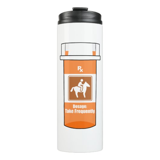 Bouteilles Isothermes Les chevaux sont ma drogue (Devant)
