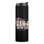 Bouteilles Isothermes Les Cochons de Guinée sont mon esprit animal (Tourné sur la gauche)