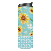 Bouteilles Isothermes Les Coeurs d'agrumes floraux de tournesol  (Tourné sur la gauche)