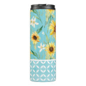 Bouteilles Isothermes Les Coeurs d'agrumes floraux de tournesol  (Dos)