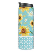 Bouteilles Isothermes Les Coeurs d'agrumes floraux de tournesol  (Tourné sur la droite)