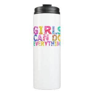 Bouteilles Isothermes Les filles peuvent tout faire motivation fille