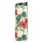 Bouteilles Isothermes Les fleurs tropicales du Lotus Blanc (Tourné sur la gauche)