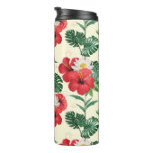 Bouteilles Isothermes Les fleurs tropicales du Lotus Blanc (Tourné sur la droite)