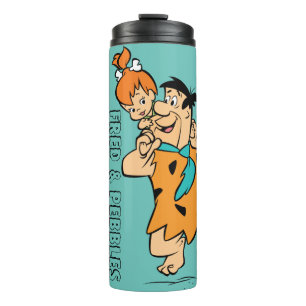 Bouteilles Isothermes Les Flintstones   Fred et Flintstone de cailloux