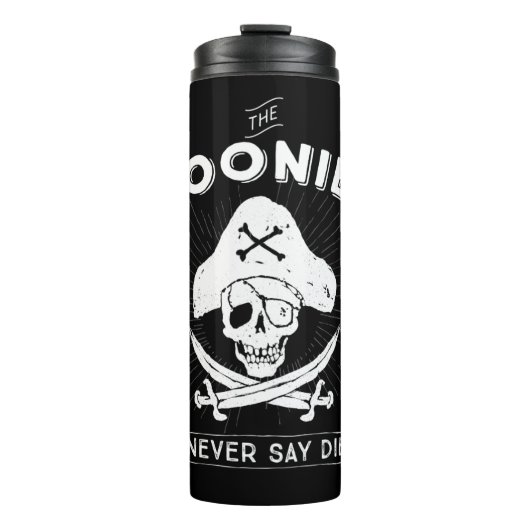 Bouteilles Isothermes Les Goonies "Ne jamais dire mourir" Pirate Badge (Devant)