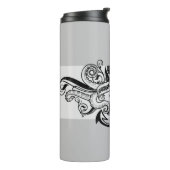 Bouteilles Isothermes Les Goonies "Never Say Die" Pirate Ancre Badge (Tourné sur la gauche)