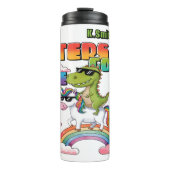 Bouteilles Isothermes Les haïrs vont haïr Unicorn Dinosaur (Devant)