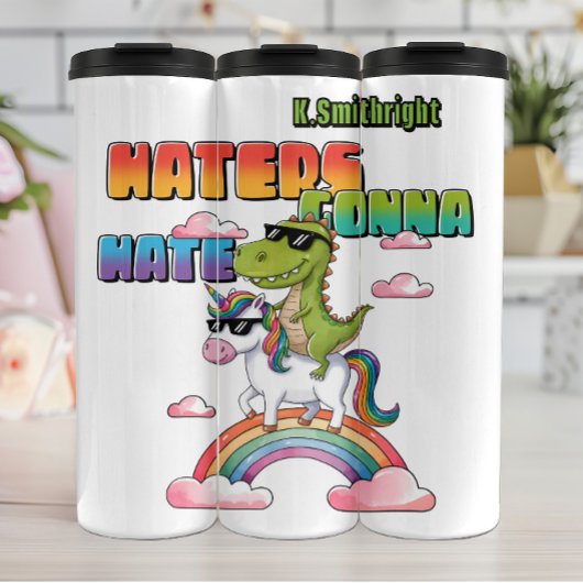 Bouteilles Isothermes Les haïrs vont haïr Unicorn Dinosaur