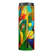 Bouteilles Isothermes Les jonquilles. Composition florale Abstraite dans (Dos)