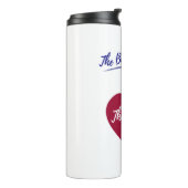 Bouteilles Isothermes Les meilleurs professeurs enseignent du coeur (Tourné sur la gauche)