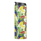 Bouteilles Isothermes Les perroquets et le fruit tropical | ajoutent (Tourné sur la droite)