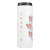 Bouteilles Isothermes Les porcs pilotent le culbuteur nommé fait sur (Dos)