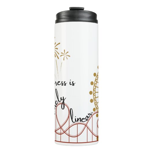 Bouteilles Isothermes Les progrès sont rarement linéaires (Devant)