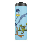 Bouteilles Isothermes Les rires rétro de LOONEY TUNES™| ROAD RUNNER™ (Devant)