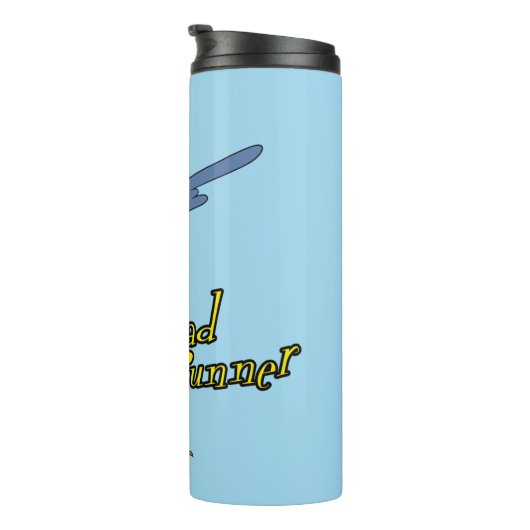 Bouteilles Isothermes Les rires rétro de LOONEY TUNES™| ROAD RUNNER™ (Tourné sur la droite)