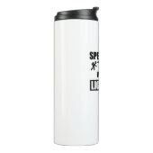 Bouteilles Isothermes Les Spelunkers Le Font Avec Les Lumières Sur (Tourné sur la gauche)