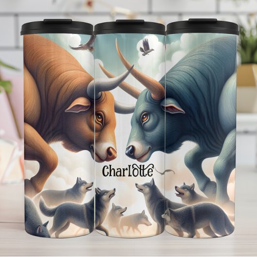 Bouteilles Isothermes Les taureaux et les loups : une astuce