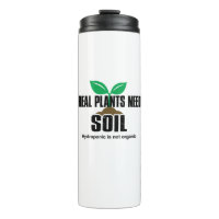 Les vrais Plantes ont besoin de sol L'hydroponique