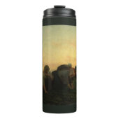 Bouteilles Isothermes Les Weeders - Jules Breton 1868 Peinture d'art (Devant)