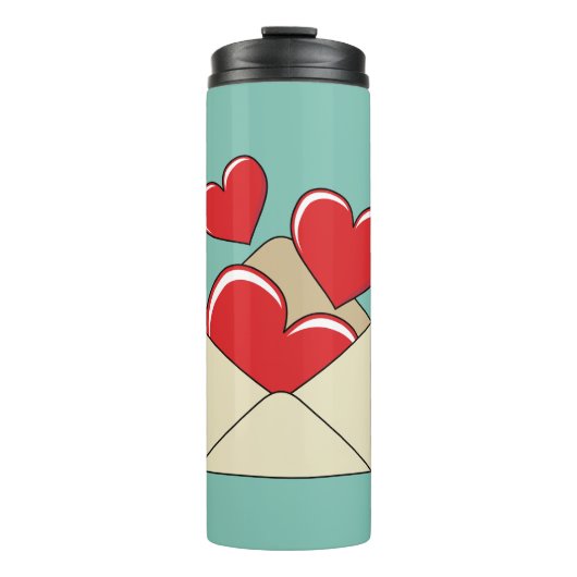 Bouteilles Isothermes Lettre de love (Devant)