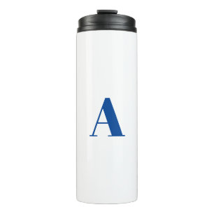 Bouteilles Isothermes LETTRE initiale personnalisée bleu monogramme mode