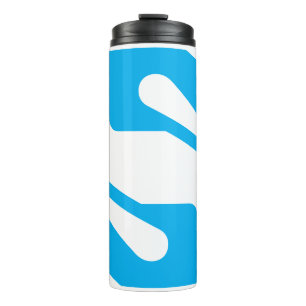 Bouteilles Isothermes Lettre S Monogramme Sécurité et Main Soutien