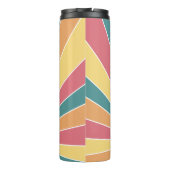 Bouteilles Isothermes Lever de soleil à bande rétro - pastel rainbow scr (Dos)