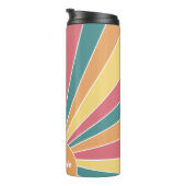 Bouteilles Isothermes Lever de soleil à bande rétro - pastel rainbow scr (Tourné sur la droite)