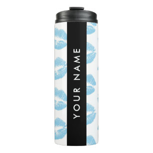 Bouteilles Isothermes Lèvres Bleues, Baiser, Baguette à lèvres, Votre No
