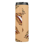 Bouteilles Isothermes lèvres Empreintes de léopard sans couture motif, l (Dos)