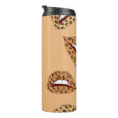 Bouteilles Isothermes lèvres Empreintes de léopard sans couture motif, l (Tourné sur la droite)