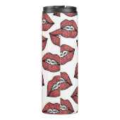 Bouteilles Isothermes Lèvres rouges mignonnes et illustration tirée par (Dos)