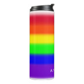 BOUTEILLES ISOTHERMES LGBT RAINBOUR DANS LES COULEURS NEON (Tourné sur la gauche)