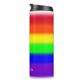 BOUTEILLES ISOTHERMES LGBT RAINBOUR DANS LES COULEURS NEON (Tourné sur la droite)