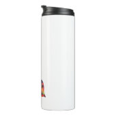 Bouteilles Isothermes Lhasa Apso Chien race Geo Silhouette Multi (Tourné sur la droite)