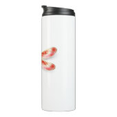Bouteilles Isothermes libellule de fleurs avec sakura de bijoux (Tourné sur la droite)