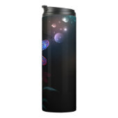 Bouteilles Isothermes libellule rouge brillante (Tourné sur la droite)