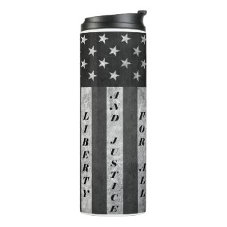 Bouteilles Isothermes Liberté Et Justice Pour Tous Les BW Tumbler