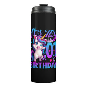 Bouteilles Isothermes Licorne 1er anniversaire C'est mon 1er anniversair