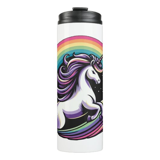 Bouteilles Isothermes Licorne Arc-en-Ciel (Devant)