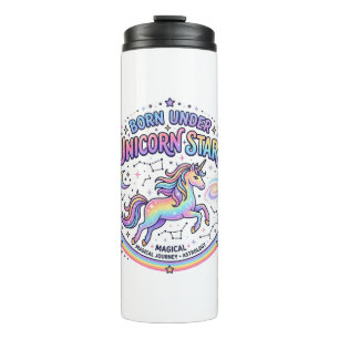 Bouteilles Isothermes Licorne née sous les étoiles de licorne Impression