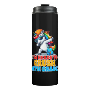 Bouteilles Isothermes Licorne qui fait dab en 6e je suis prêt à écraser