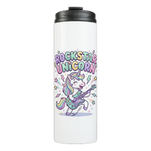 Bouteilles Isothermes Licorne Rockstar Licorne Charmant Vêtements Graphi