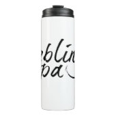 Bouteilles Isothermes Lieblingspapa - schwarzer Schriftzug 00001 (Devant)