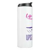 Bouteilles Isothermes Life Is Better Upside Down Aerial Yoga (Tourné sur la gauche)