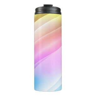 Bouteilles Isothermes Light Multicolor, Rainbow cover with long lines. D