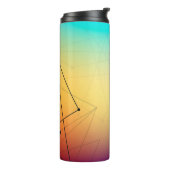 Bouteilles Isothermes Ligne abstraite Arrière - plan (Tourné sur la gauche)