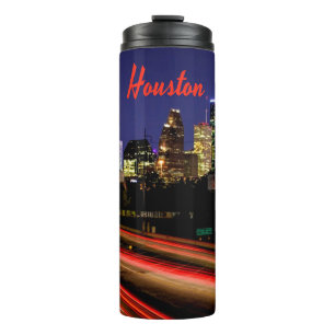 Bouteilles Isothermes Ligne Skyline de Houston Texas City