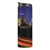 Bouteilles Isothermes Ligne Skyline de Houston Texas City (Tourné sur la droite)